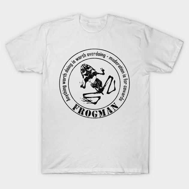 Frogman Diver T-Shirt by TCP